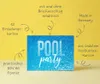 Friendly Fox Einladung Poolparty, 12 Einladungskarten zum Produktbild-Vorschau 3