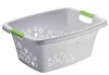 Rotho cesto portabiancheria 25L Flowers - cesto Anteprima dell’immagine prodotto 1
