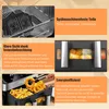Heißluftfritteuse 10L | Air Fryer XXL Variabel für Einzel Produktbild-Vorschau 11