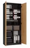 Regał zamknięty dwudrzwiowy Oliv antracyt/artisan komplet Produktbild-Vorschau 9