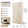 Wandpaneel Steinoptik 120x60 cm – Dekorative Produktbild-Vorschau 1