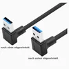 J52 USB 3.0 Kabel – USB-A auf USB-A Adapterkabel, 50 cm, Produktbild-Vorschau 2
