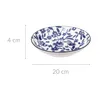Głęboki talerz do zupy z porcelany MARIA, wzór w kwiaty, Ø Podgląd zdjęcia produktu 2