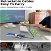 65W GaN Schnellladegerät Kompatibel, 3-Port USB C Netzteil Produktbild-Vorschau 5