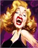 Malen nach Zahlen mit einem Rahmen Gemälde - Marilyn Monroe Produktbild-Vorschau 1