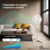 Extralink ventilátor 40 cm, 3 rýchlosti, oscilačný, biely Náhľad obrázku produktu 7