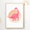 Dinosaurier Bilder 4er Set DIN A4 Kinderzimmer Dino Poster Produktbild-Vorschau 5