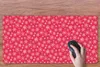 MuchoWow® Schreibtischunterlage Schneeflocke - Rot - Weiß - Produktbild-Vorschau 4