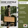 CASARIA® Campingtisch mit Stühlen Klappbar Tragegriff Produktbild-Vorschau 7