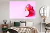 MuchoWow® Poster Gummi-Ente - Herz - Rosa 180x120 cm - Produktbild-Vorschau 4