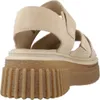 Clarks Damen Klassische Sandalen CL26181202 Farbe: Beige Produktbild-Vorschau 3