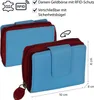 Kleine RFID Damen Geldbörse Kompakt Portemonnaie Mini Produktbild-Vorschau 3
