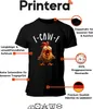 F-CAW-F Funny Cartoon Chicken Crazy Farm Humour Vtipné Náhled obrázku produktu 4