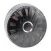 4x 16" Zoll Radkappen Schwarz Radzierblenden Radblenden Produktbild-Vorschau 4