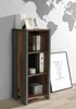 Regal CLIF 115 cm  Optik: Old Wood Vintage von Forte Produktbild-Vorschau 2