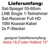 Digitale Satanlage Komplettset 60cm Sat-Schüssel Spiegel Produktbild-Vorschau 6