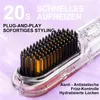 Mini Glättbürste & Lockenstyler, 4000mAh Akku, Glätteisen Produktbild-Vorschau 4