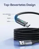 INIU Cavo USB C, [3 pezzi 2m+2m+0,5m] cavo di ricarica 3.1A Anteprima dell’immagine prodotto 4