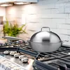 Wok z nerezové oceli s víkem Náhled obrázku produktu 5