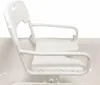 A white bath seat is positioned inside a white bathtub. Produktbild-Vorschau