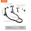 VEVOR Motorrad Ständer Set Montageständer 0,39 t Belastbar, Produktbild-Vorschau 7