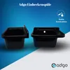 ADGO® Waschbecken Für Waschküche Garage Spüle Schwarz Produktbild-Vorschau 7