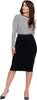Gonna - Gonna da donna taglia 2XL/3XL - Gonna midi nera - Anteprima dell’immagine prodotto 8