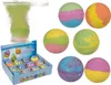 Boule de bain pétillante, Fruity, env. 180 g, 4 couleurs, Voir les images du produit 1