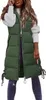 ASKSA Femme Gilet en duvet sans manches Gilet long Voir les images du produit 1