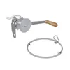 QLS Kit de treuil manuel pour barbecue avec montage frontal Voir les images du produit 1