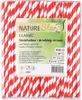 NATUREStar 421070Papiertrinkhalme Classic grün/weiß Anteprima dell’immagine prodotto 1