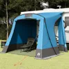 vidaXL Tenda a veranda con tetto Blu 285 x 255 x 245 cm Anteprima dell’immagine prodotto 3