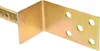 A close-up, isolated shot of a metal L-shaped bracket with a rebar-like extension. Podgląd zdjęcia produktu
