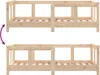 vidaXL Detská postieľka 70x140 cm z masívneho borovicového Náhľad obrázku produktu 6