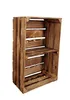 Holzkiste mit Regal, 60x40x20 cm, Aufbewahrung und Produktbild-Vorschau 1