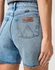WRANGLER Damen, Shorts COWBOY SHORT 5 INCH, W28, Blau, Produktbild-Vorschau 5