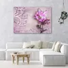 Leinwandbild blumen- und pflanzenmotiv 90x60 cm Feeby rosa Produktbild-Vorschau 2