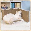Katzenkratzer mit Katzenminze,Katze Kratzbrett Kratzpappe Produktbild-Vorschau 9