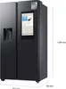 Samsung Family Hub RS90F66BEFEF Side by Side Produktbild-Vorschau 28