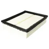 A studio product shot of a rectangular air filter. Produktbild-Vorschau