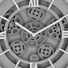 Wanduhr Zahnrad grau Ø30x5,5cm Küchenuhr Dekouhr Uhr Produktbild-Vorschau 5