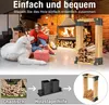 YARDIN Holzstapelhilfe Brennholz stapelhilfe Produktbild-Vorschau 4