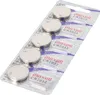 A blister pack of five Maxell CR2032 lithium coin cell batteries. Produktbild-Vorschau