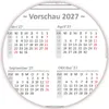 XXL Wandkalender Wandplaner 2026 grau (gerollt) DIN A0 Produktbild-Vorschau 6