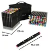Oboustranné lihové popisovače v pouzdře 120 + stojánek Náhled obrázku produktu 3
