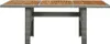 vidaXL Gartentisch Hellgrau Poly Rattan und Akazie Produktbild-Vorschau 1