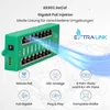 Extralink Gigabit PoE Injektor 8 Port 802.3at/af Ethernet Produktbild-Vorschau 3