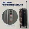 MuchoWow® Koffer Handgepäck Trolley Rollkoffer Kleine Produktbild-Vorschau 3