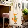 Mr. & Mrs. Panda Tote Bag Fuchs Keks - Weiß - Geschenk, Produktbild-Vorschau 5
