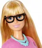Close-up of a Barbie doll's face and upper torso. Podgląd zdjęcia produktu